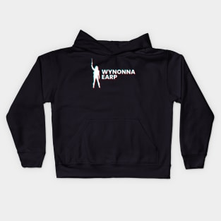 Wynonna Earp Retro Glitch Kids Hoodie